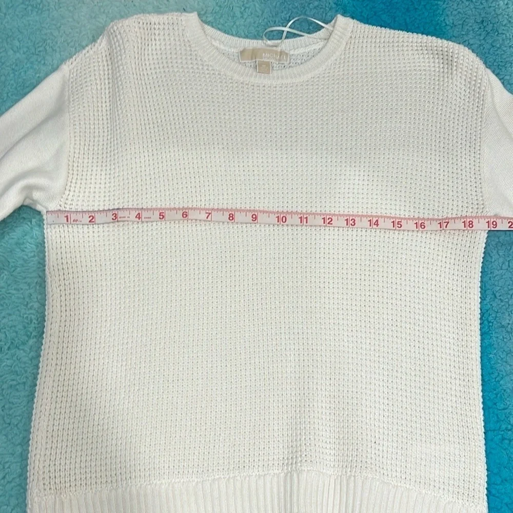 🔥NWOT Michael Kors White Knitted Sweater🔥